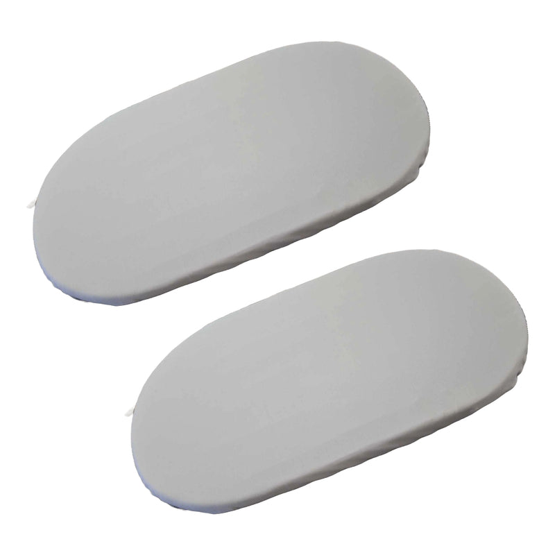 Aya Fitted Mattress Pack of 2 Crib Sheet (82cm x 48.5cm)