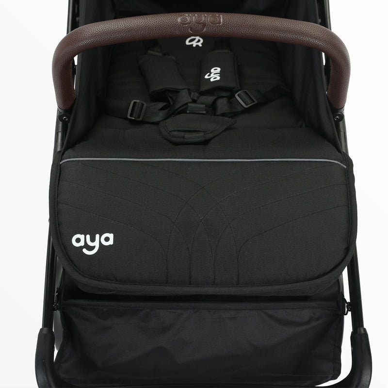 Aya Easyfold Stroller - Midnight Black