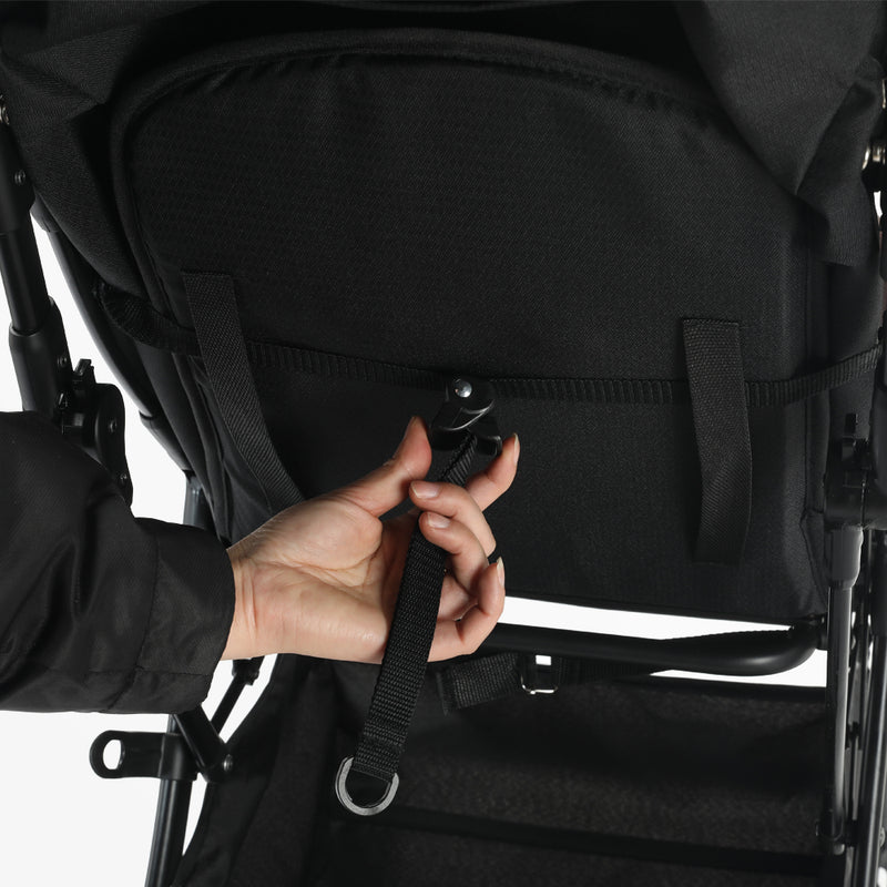 Aya Easyfold Stroller - Midnight Black