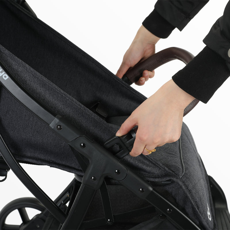 Aya Easyfold Stroller - Stone Grey
