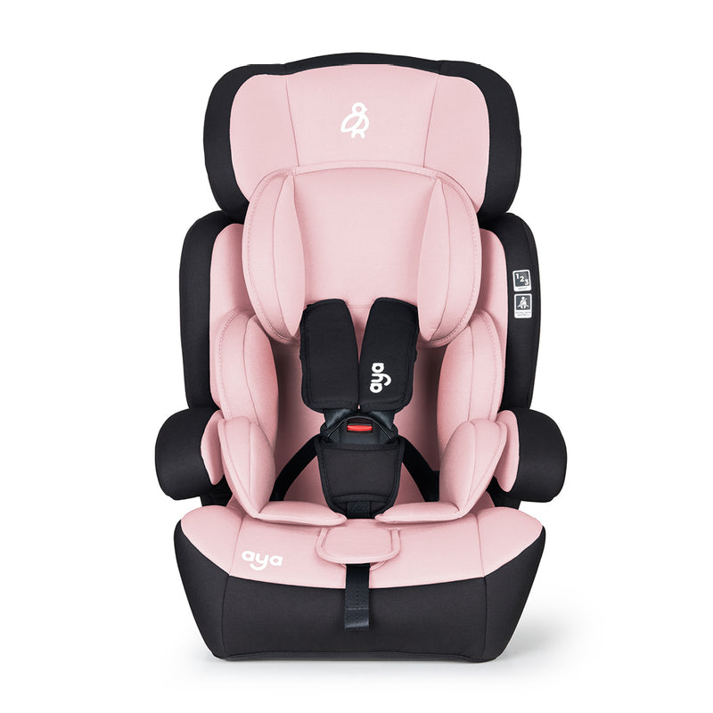 Aya Comfort Group 1/2/3 Car Seat - Dusty Pink