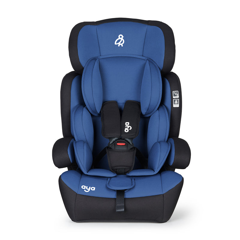 Aya Comfort Group 1/2/3 Car Seat - Navy Blue
