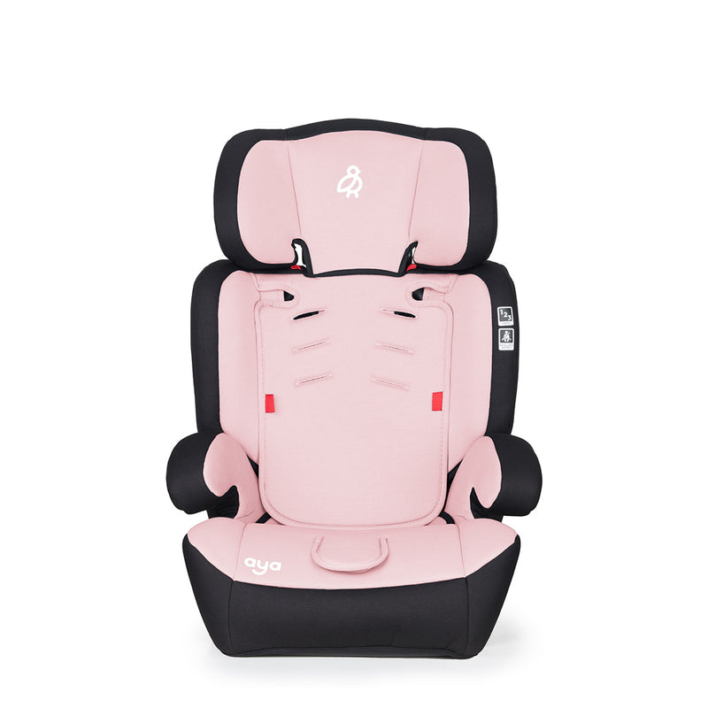 Aya Comfort Group 1/2/3 Car Seat - Dusty Pink
