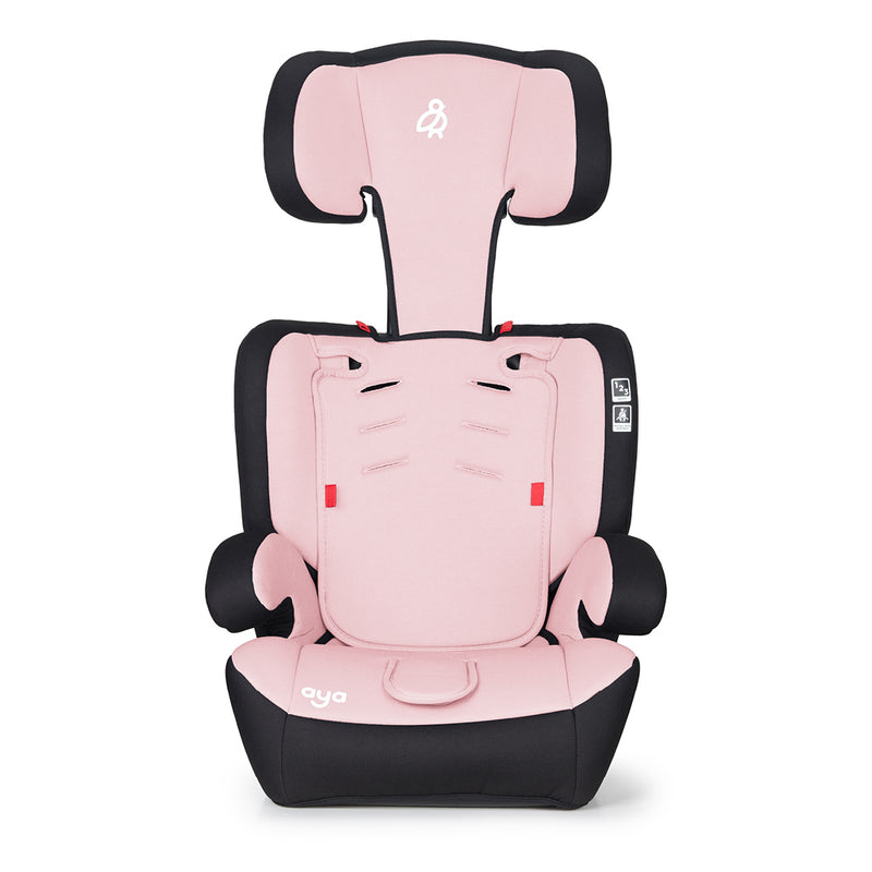 Aya Comfort Group 1/2/3 Car Seat - Dusty Pink