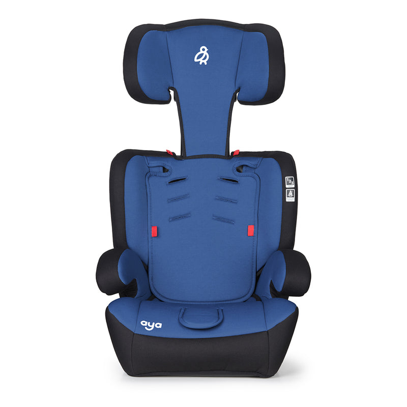 Aya Comfort Group 1/2/3 Car Seat - Navy Blue