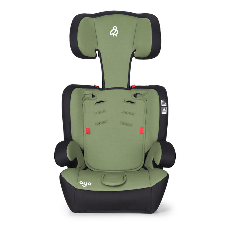 Aya Comfort Group 1/2/3 Car Seat - Sage Green