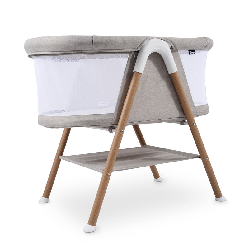 Aya EasyDream Crib - Wood/Stone Grey