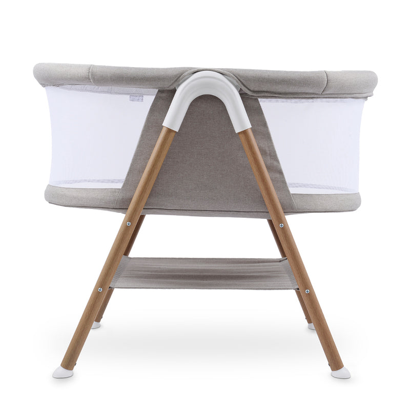 Aya EasyDream Crib - Wood/Stone Grey