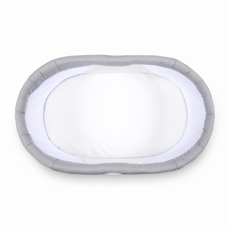 Aya EasyDream Crib - White/Stone Grey