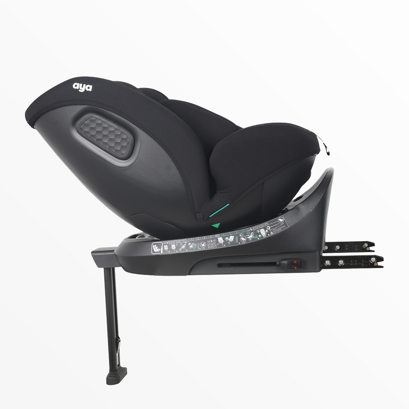 Aya EasySpin2 360 i-Size All Stage Car Seat (Pack of 2) - Graphite