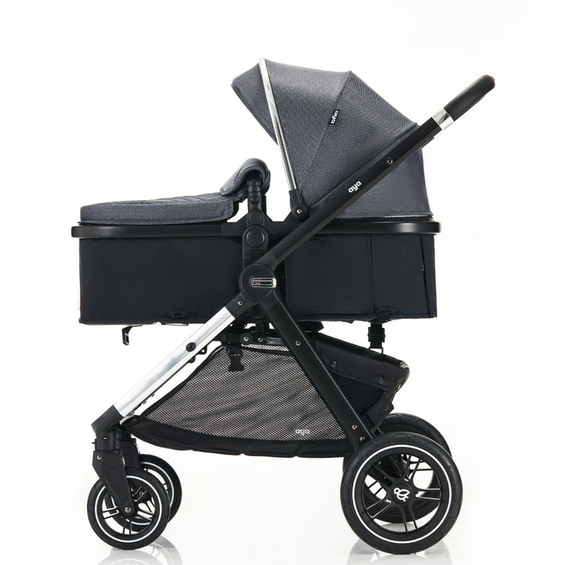 Aya EasyMoov 3 in 1 Pushchair - Stone Grey