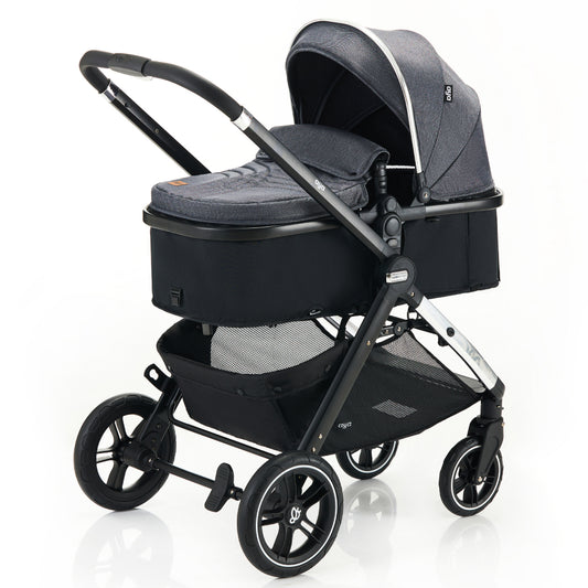 Aya EasyMoov 2 in 1 Pushchair - Stone Grey