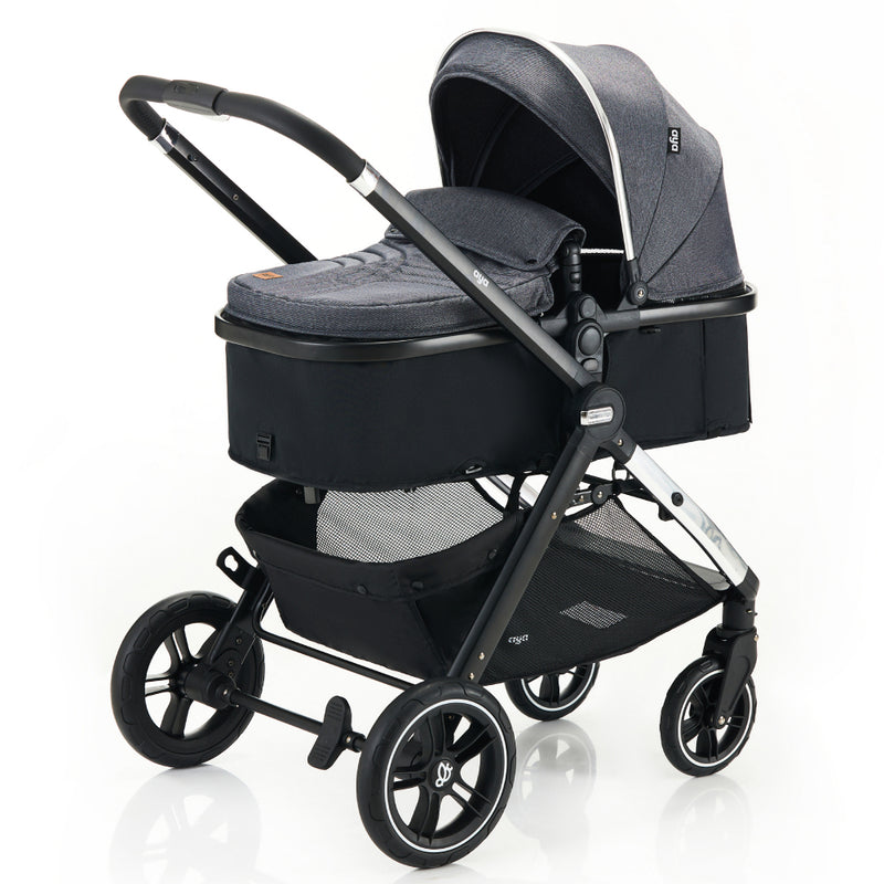 Aya EasyMoov 3 in 1 Pushchair - Stone Grey