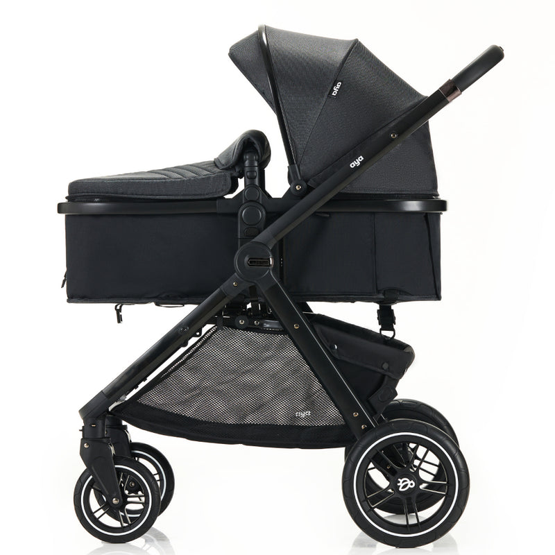 Aya EasyMoov 3 in 1 Pushchair - Midnight Black
