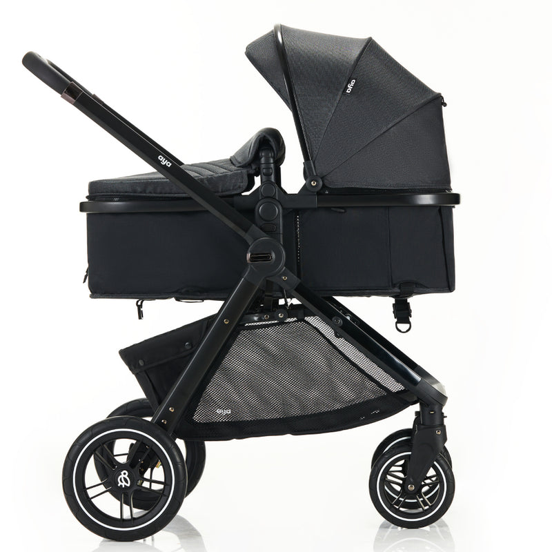 Aya EasyMoov 3 in 1 Pushchair - Midnight Black