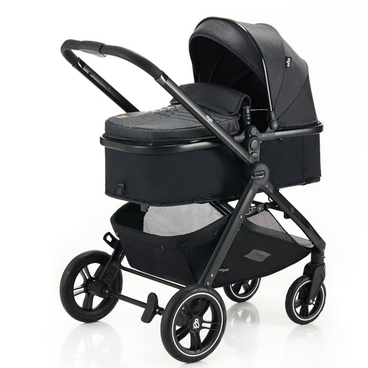 Aya EasyMoov 3 in 1 Pushchair - Midnight Black