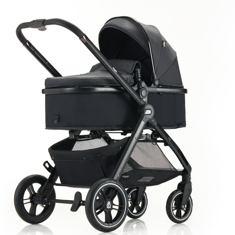 Aya EasyMoov 3 in 1 Pushchair - Midnight Black