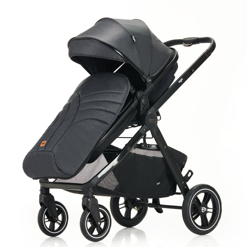 Aya EasyMoov 3 in 1 Pushchair - Midnight Black