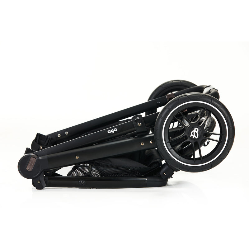 Aya EasyMoov 3 in 1 Pushchair - Midnight Black
