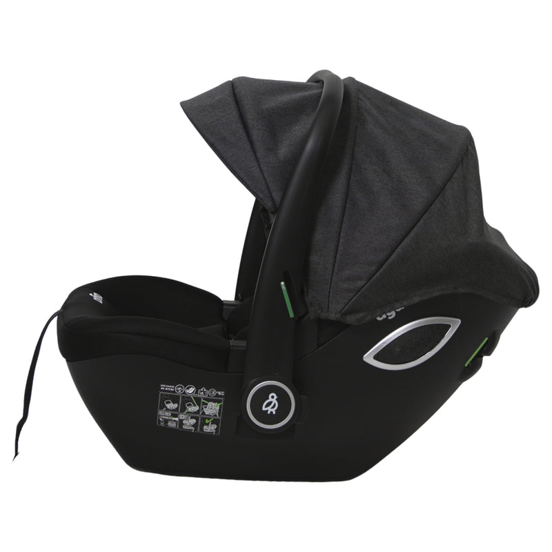 Aya Easygo Group 0+ Infant Carrier - Midnight Black