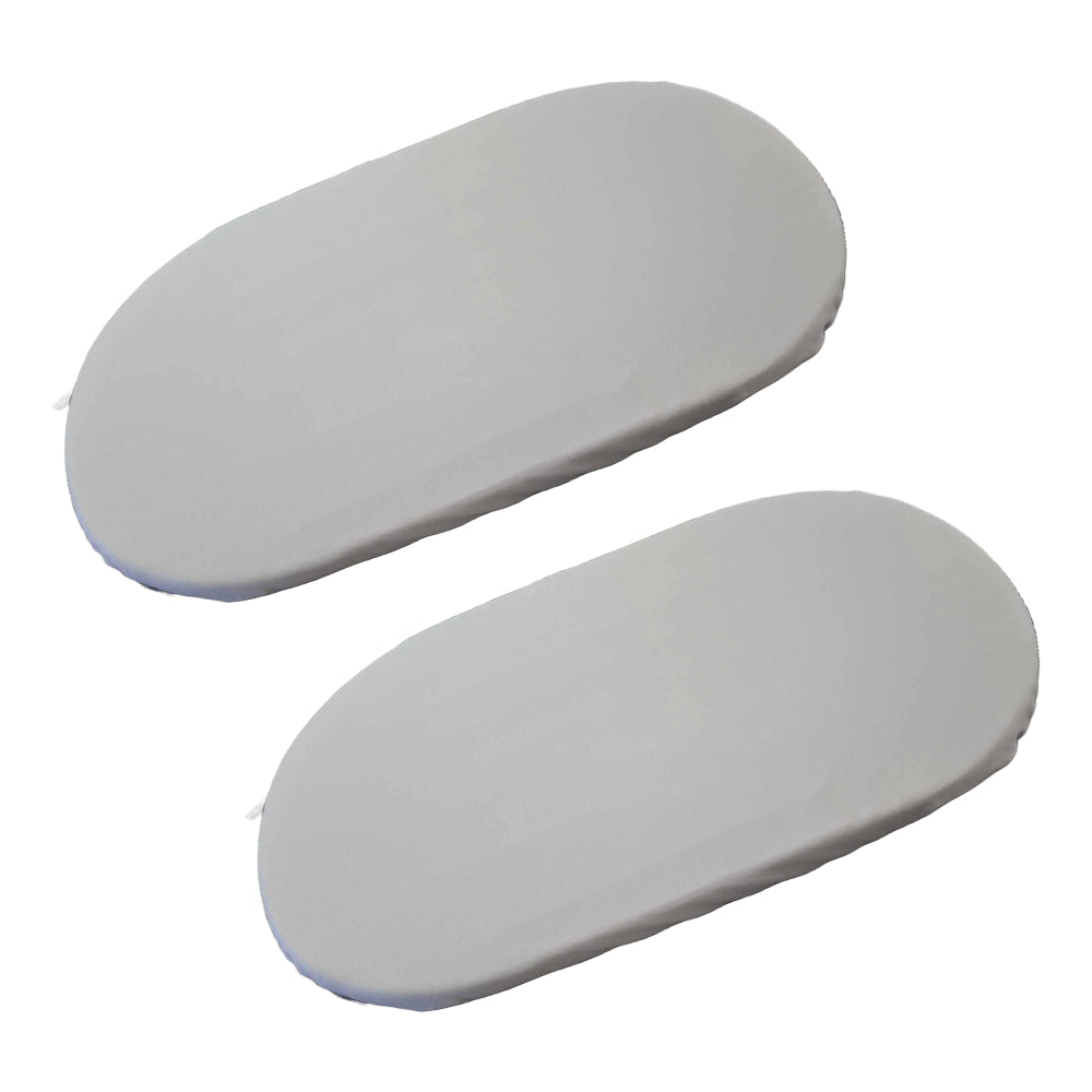 Aya Fitted Mattress Pack of 2 Crib Sheet (82cm x 48.5cm)