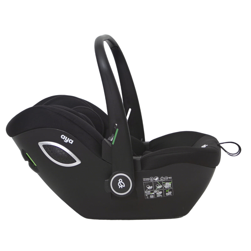 Aya Easygo Group 0+ Infant Carrier - Midnight Black