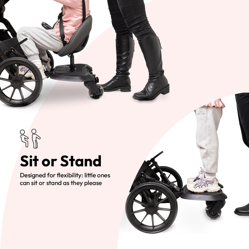 Aya EasyRide Buggyboard - Graphite