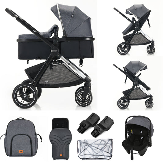 Aya EasyMoov 3 in 1 Pushchair - Stone Grey